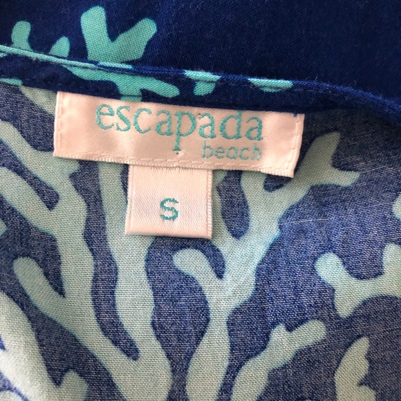 Escapada Beach Floral Swim Cover Up - Picture 4 of 6